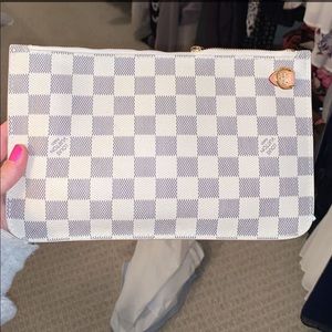 Louis vitton zipper clutch